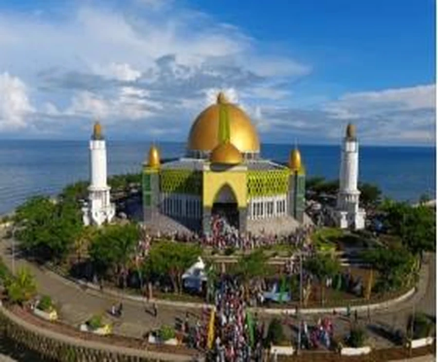 Ilustrasi Masjid Agung Muadz bin Dinar